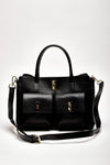 Borsa morbida SOLEDAD in pelle dollaro nero women Avenue 67 - 4