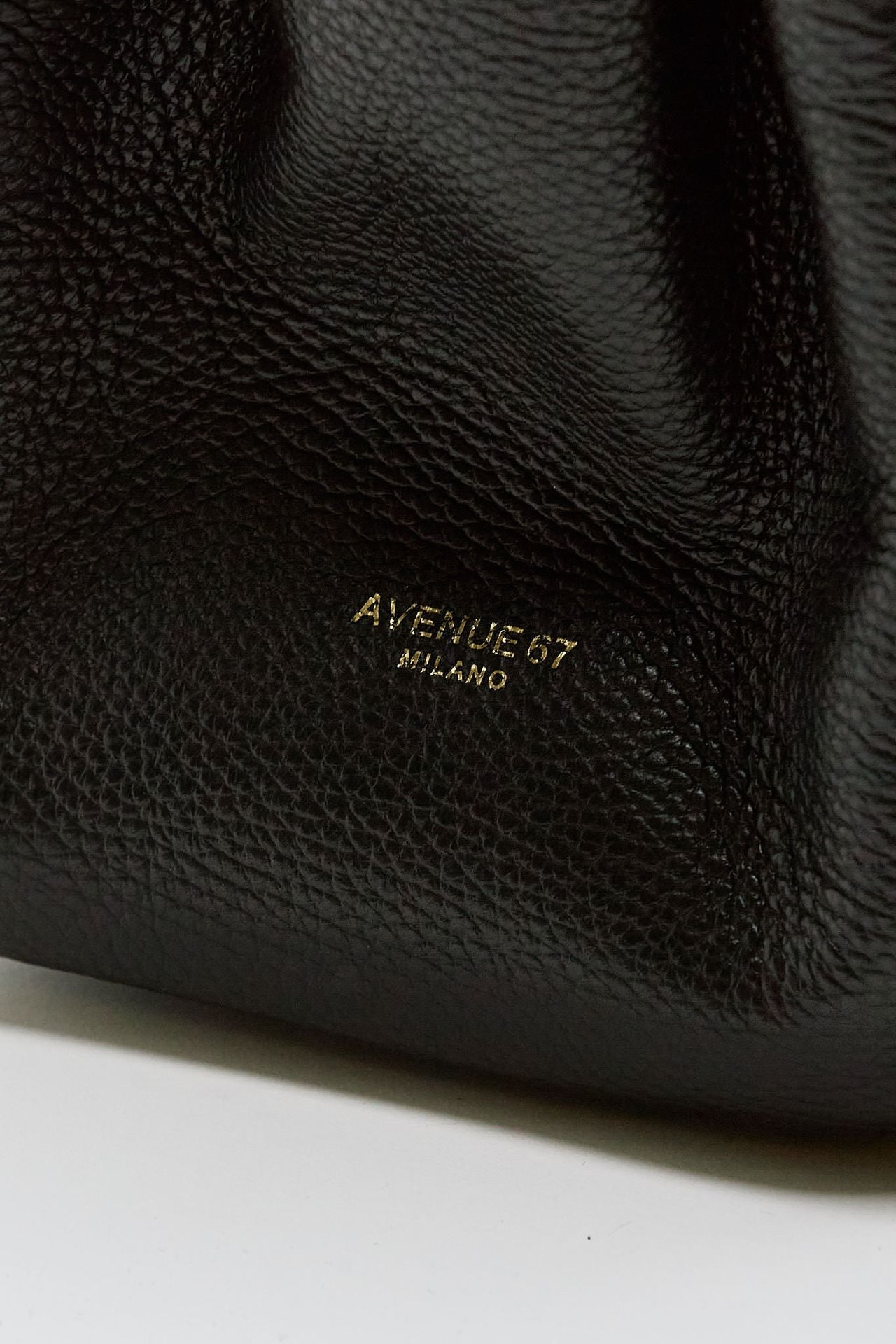 Borsa morbida SOLEDAD in pelle dollaro nero women Avenue 67 - 9