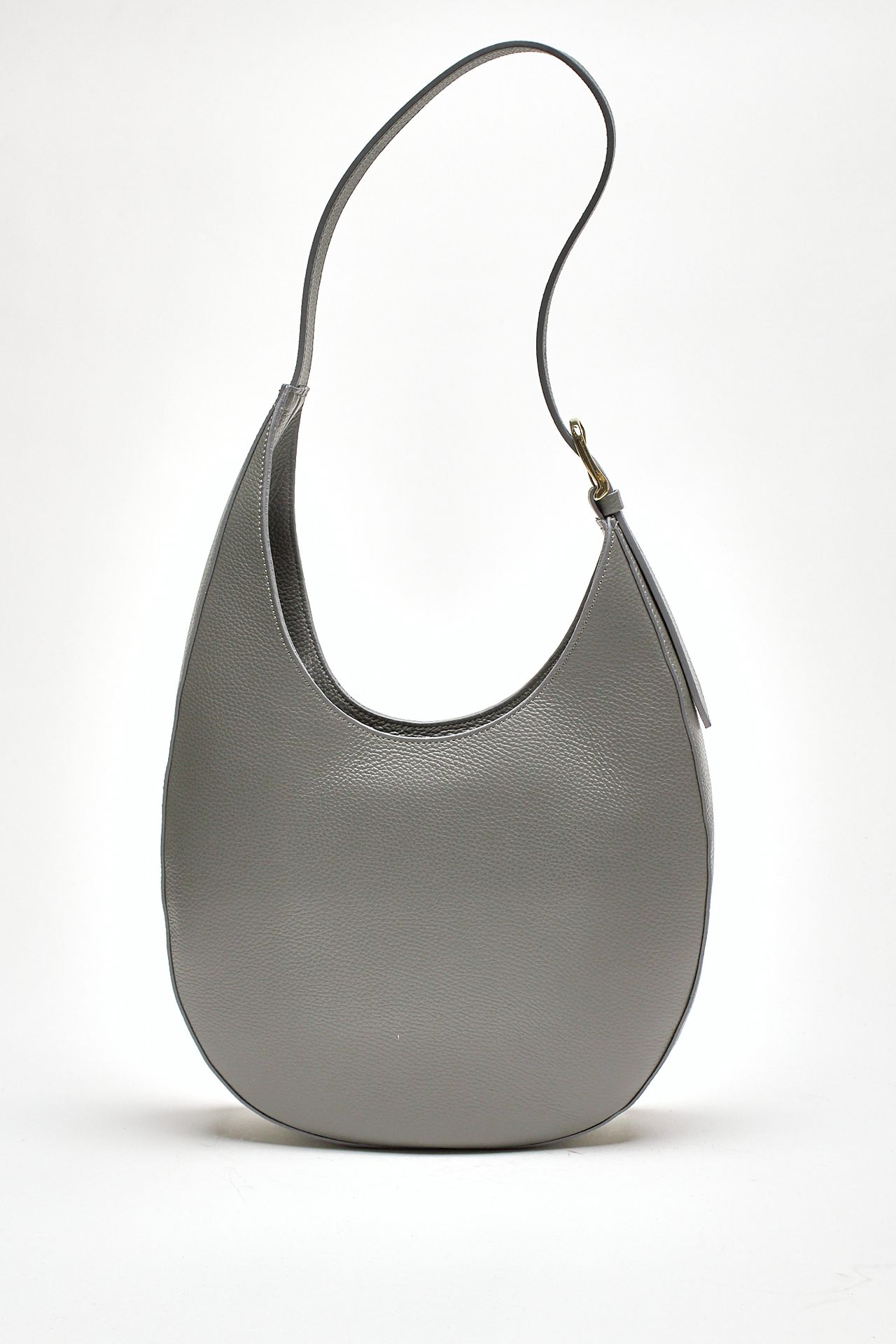 Borsa hobo HOOP in pelle grigio women Avenue 67 - 3