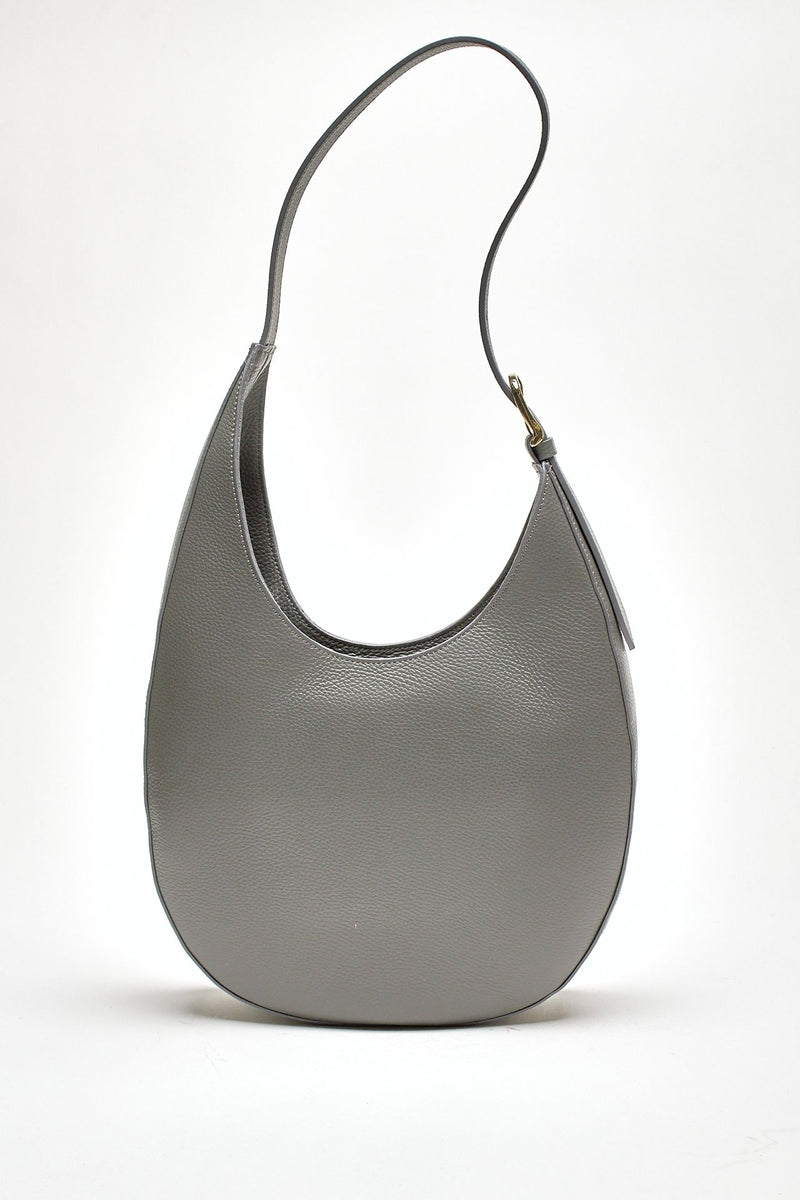 Borsa hobo HOOP in pelle grigio women Avenue 67 - 3