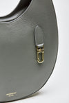 Borsa hobo HOOP in pelle grigio women Avenue 67 - 4