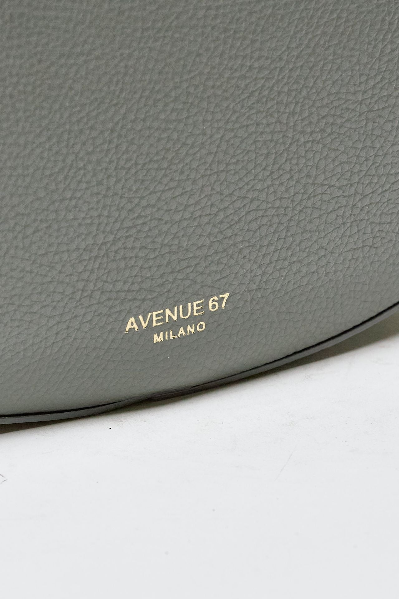 Borsa hobo HOOP in pelle grigio women Avenue 67 - 5