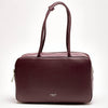 Bauletto semirigido TRUNKY  in pelle bordeaux women Avenue 67 - 9