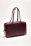 Bauletto semirigido TRUNKY  in pelle bordeaux women Avenue 67 - 3