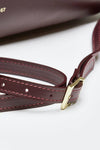 Bauletto semirigido TRUNKY  in pelle bordeaux women Avenue 67 - 7