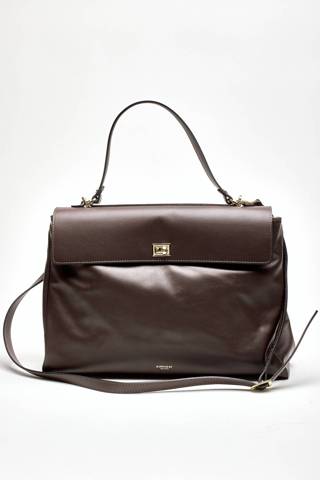 Borsa grande morbida FULL LEATHER marrone women Avenue 67 - 4