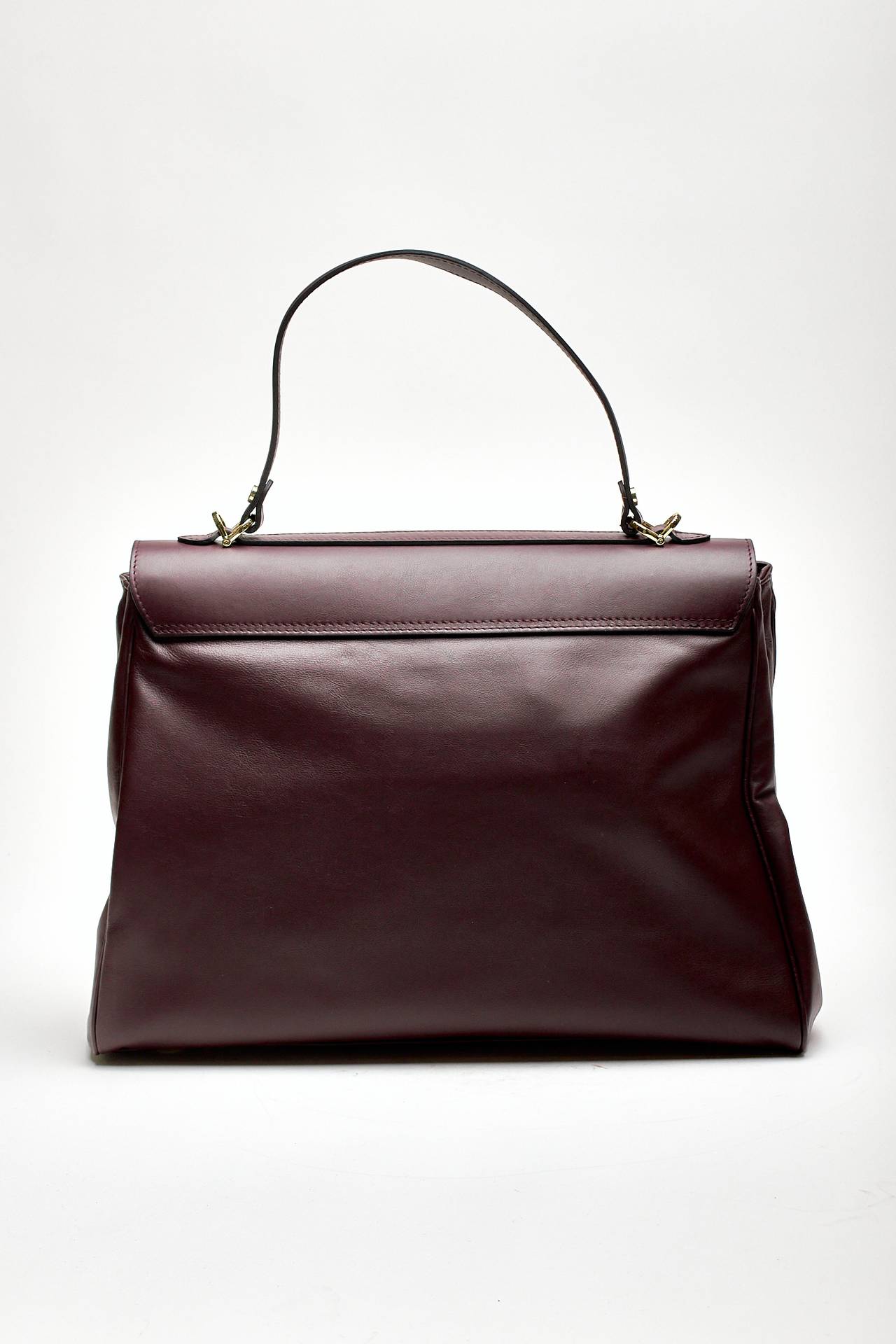 Borsa grande morbida FULL LEATHER bordeaux women Avenue 67 - 3