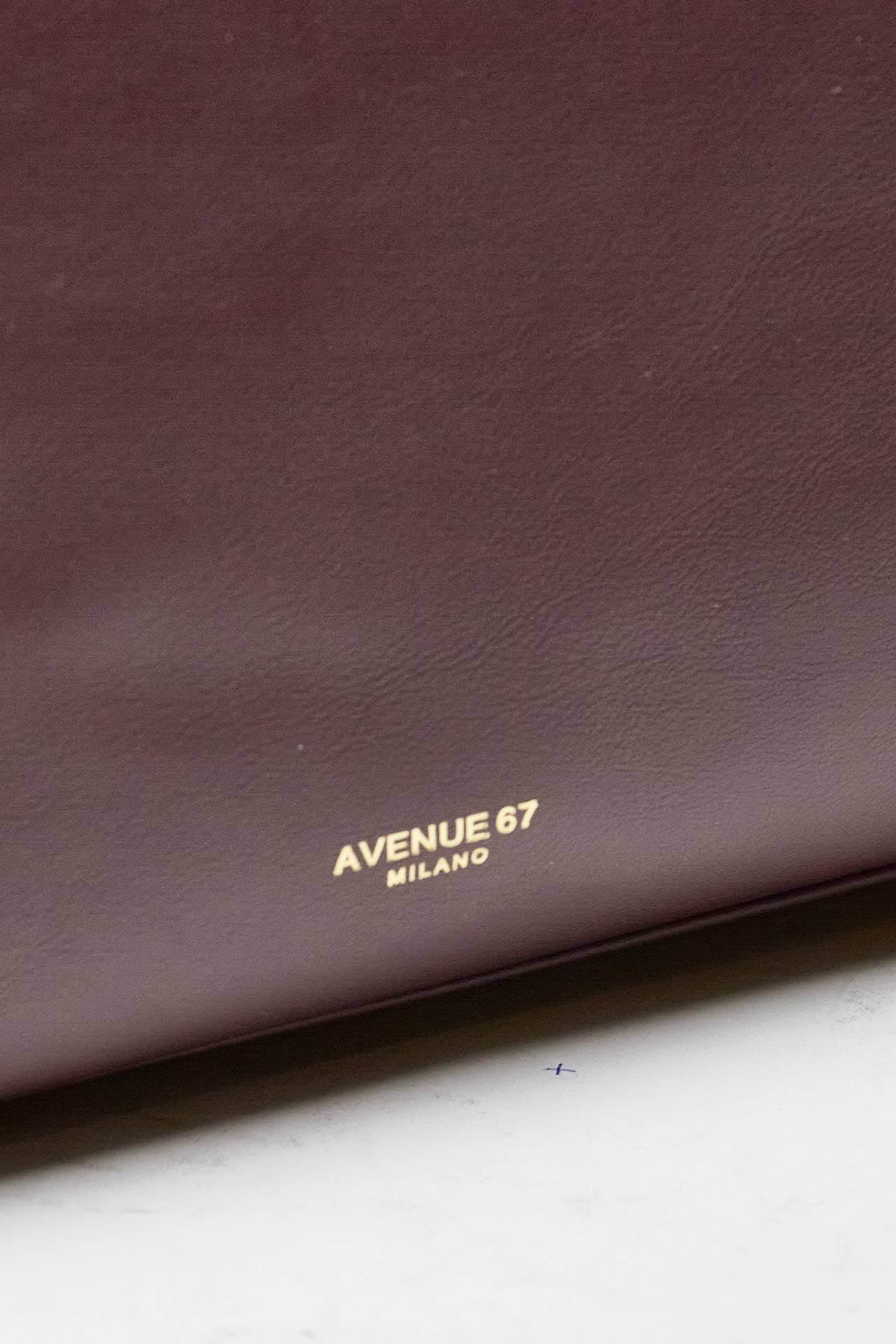 Borsa grande morbida FULL LEATHER bordeaux women Avenue 67 - 6