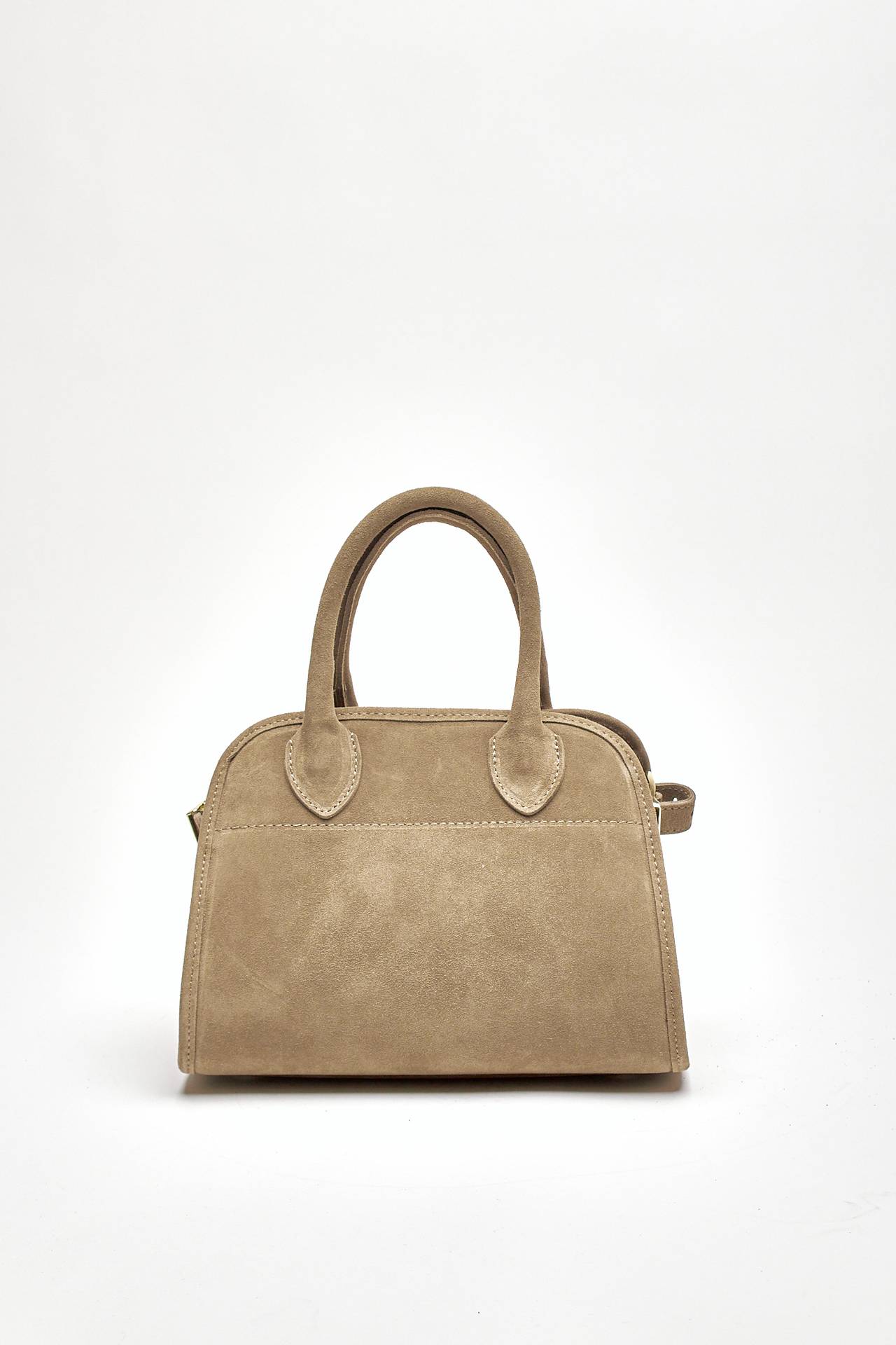 Borsa semirigida MELODY TOY in pelle tortora women Avenue 67 - 3