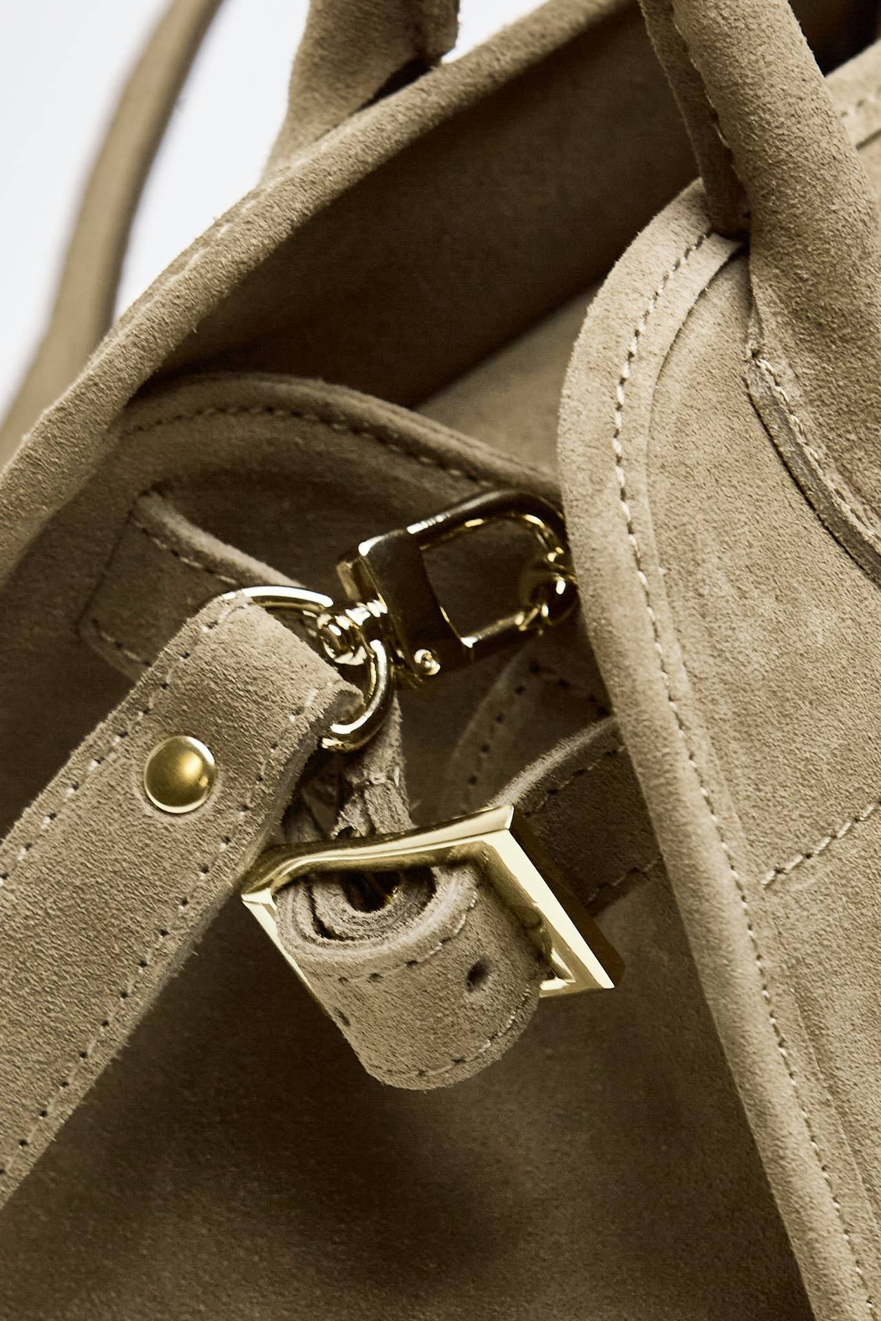 Borsa semirigida MELODY TOY in pelle tortora women Avenue 67 - 7