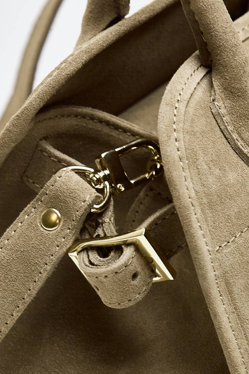 Borsa semirigida MELODY TOY in pelle tortora women Avenue 67 - 7