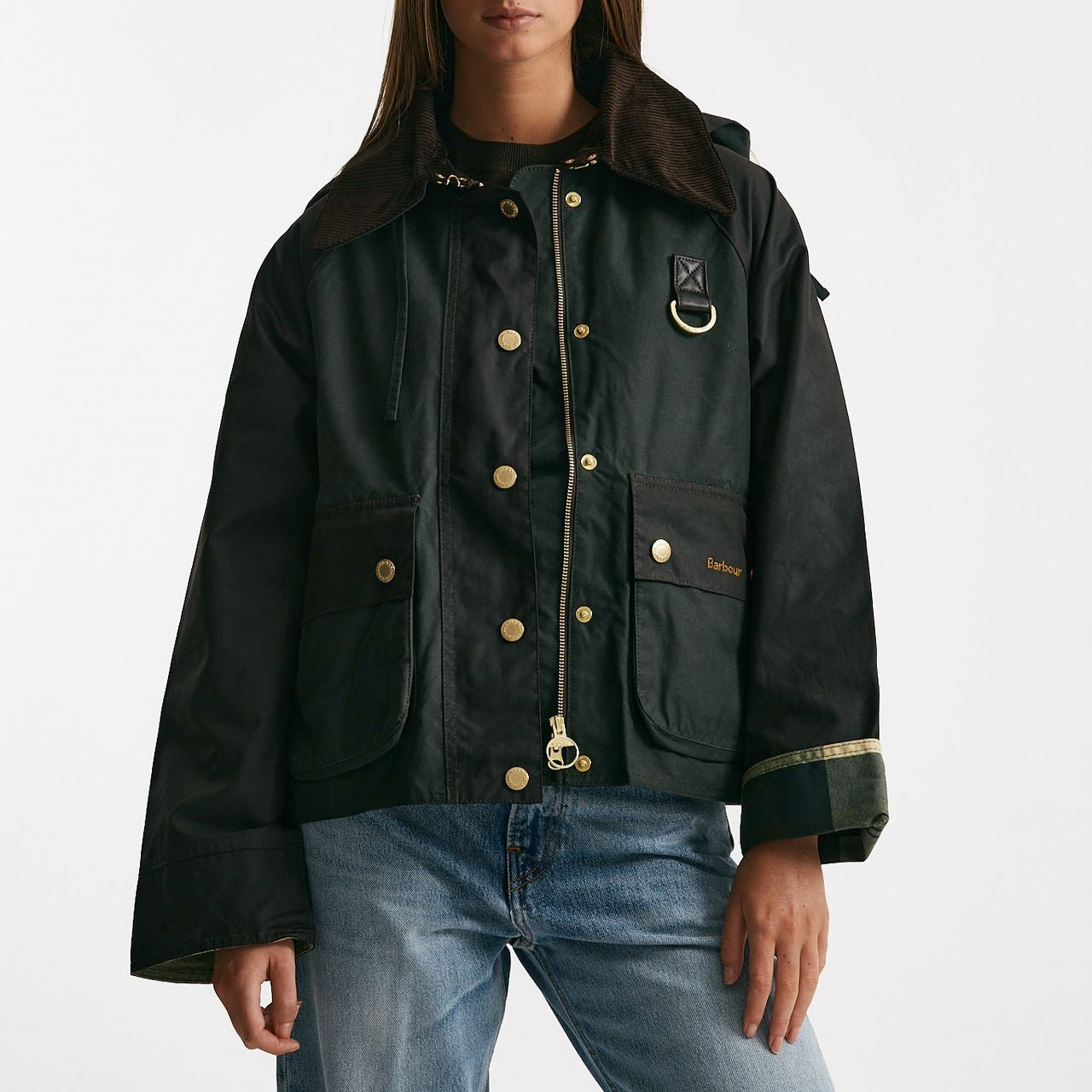 giubbino cerato reighton wax women Barbour - 7