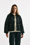giubbino cerato beadnell cropped nero women Barbour - 1