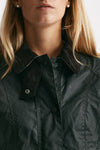giubbino in cotone cerato beadnell wax verde women Barbour - 8