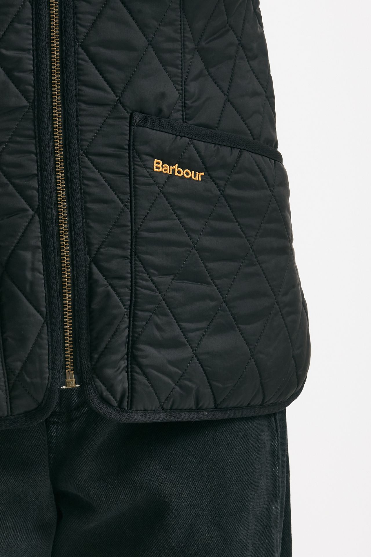 gilet trapuntato flece betty nero women Barbour - 7