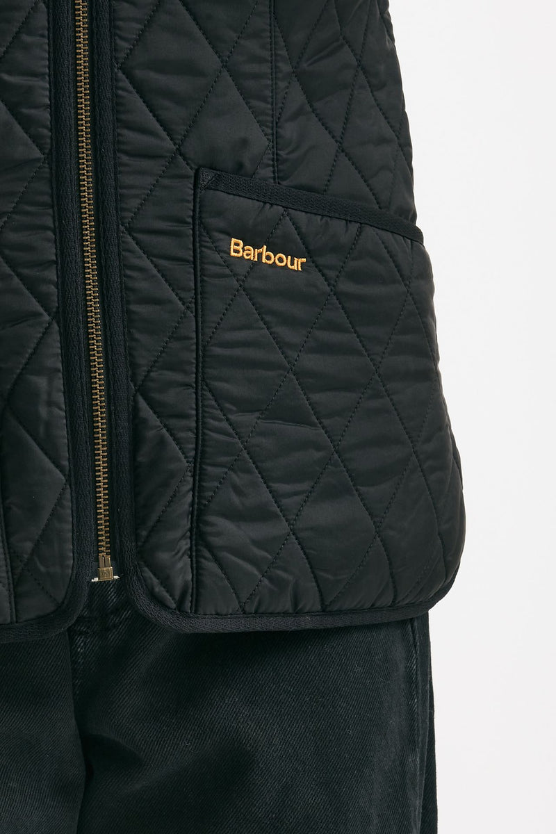 gilet trapuntato flece betty nero women Barbour - 7