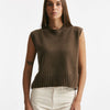Gilet in maglia tortora women Be you - 7
