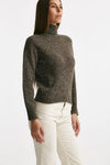 Maglia slim mouliné in cachemire women Be you - 2