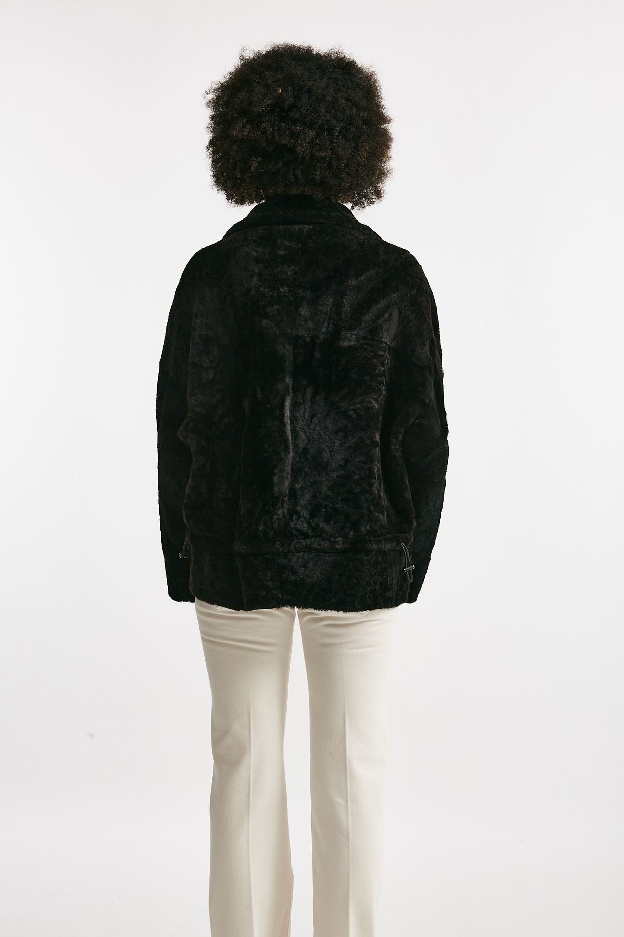 Giaccone reversibile in shearling testa moro women Giorgio brato - 12