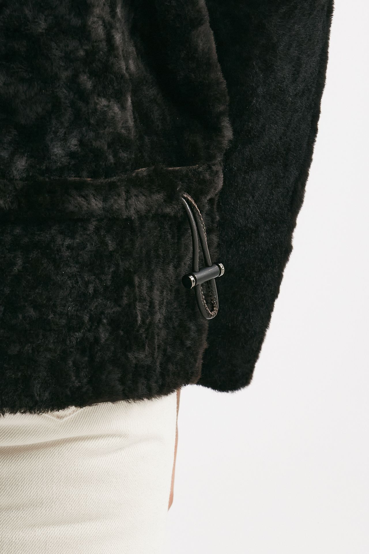 Giaccone reversibile in shearling testa moro women Giorgio brato - 13