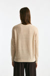 Maglia basic in alpaca beige chiaro women Clouds - 3
