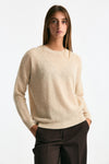 Maglia basic in alpaca beige chiaro women Clouds - 1