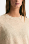 Maglia basic in alpaca beige chiaro women Clouds - 4