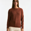 Maglia basic in alpaca mattone women Clouds - 5
