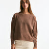 Maglia scollo in cashmere cammello women Clouds - 5