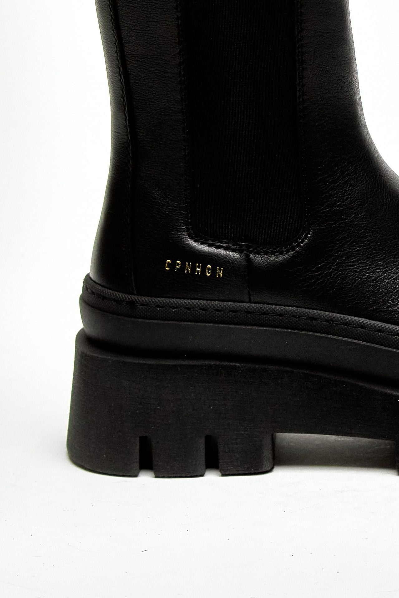 Beatles alto CPH685-BLK in pelle nero women Copenhagen - 6