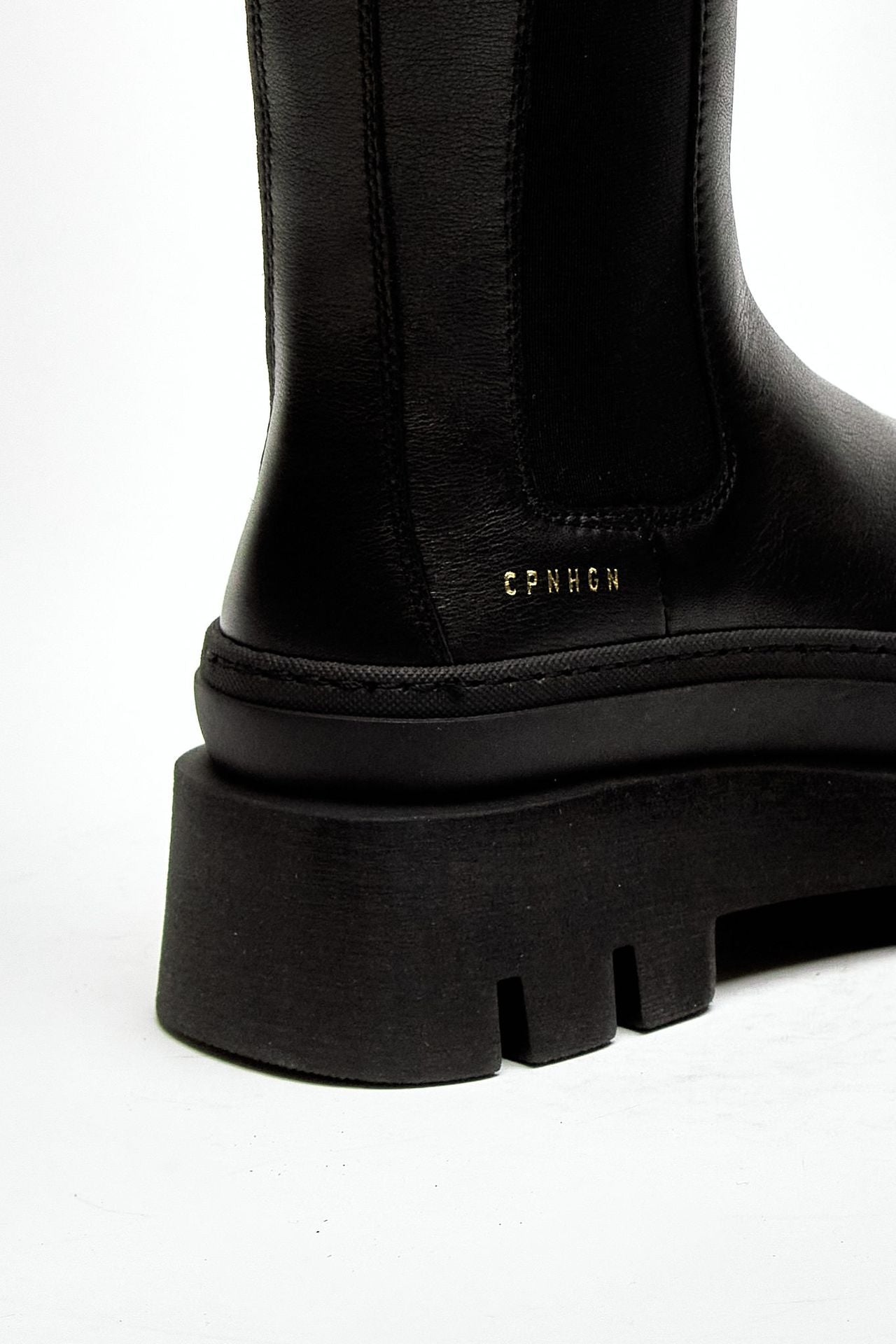 Beatles alto CPH685-BLK in pelle nero women Copenhagen - 7