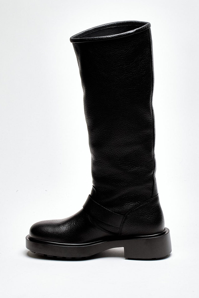 Stivali alti in pelle CPH441 nero women Copenhagen - 4