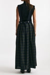 salopette tartan linton verde/blu women Department five - 3