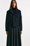 giacca crop mercure  blu women Department five - 8