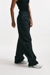 jeans gamba ampia hostel grigio/nero women Department five - 4