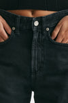 jeans gamba ampia hostel grigio/nero women Department five - 6