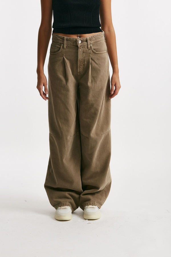 jeans ampio mustard sabbia women Department five