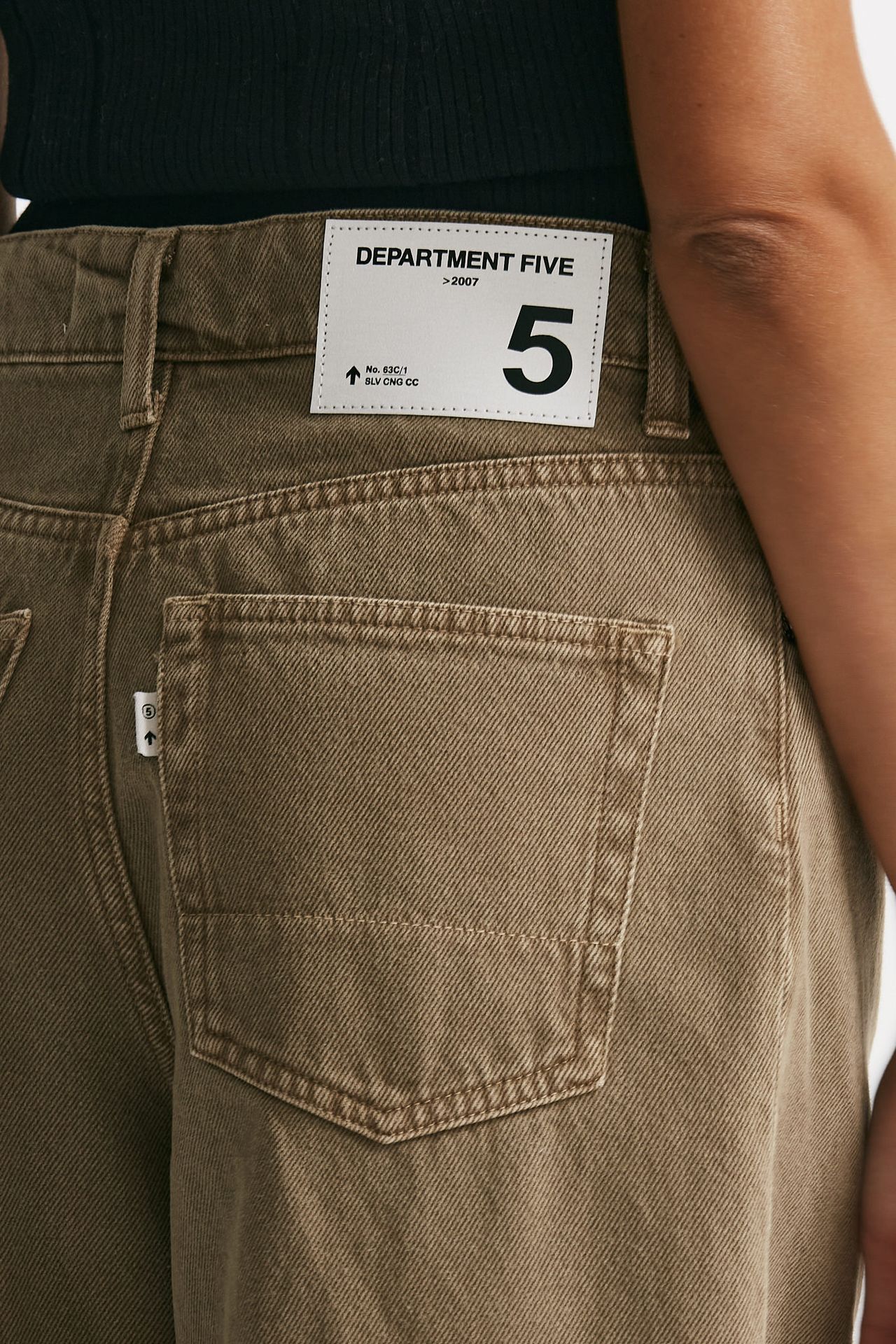 jeans ampio mustard sabbia women Department five - 7