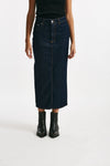 gonna tubino midi braid denim scuro women Department five - 1