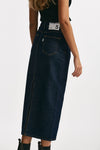 gonna tubino midi braid denim scuro women Department five - 3