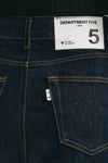 gonna tubino midi braid denim scuro women Department five - 4