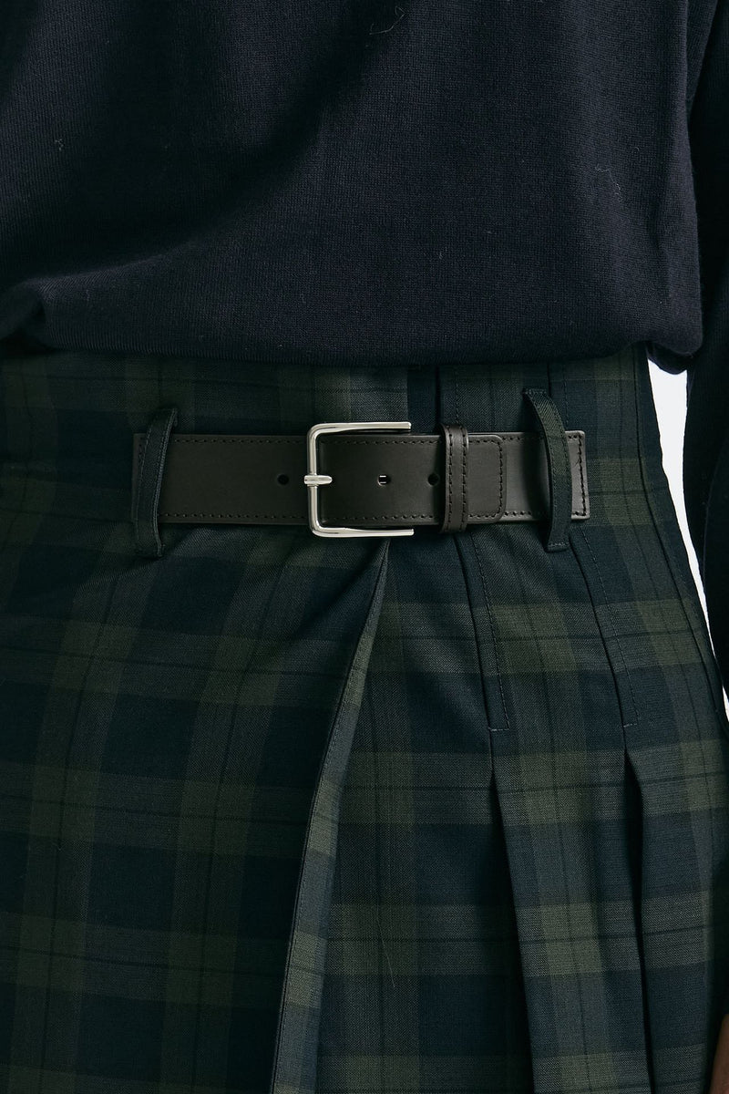 Gonna lunga in tartan blu e verdone women Department five - 6