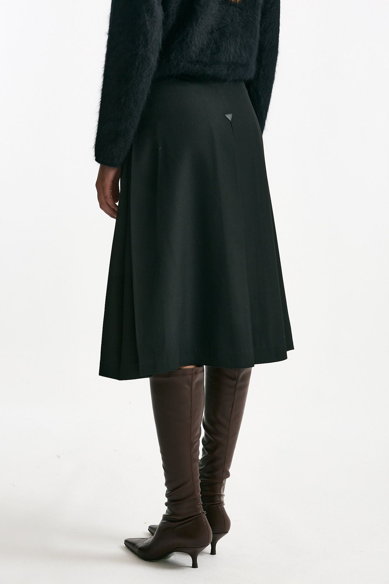 Gonna midi FLOAT nero women Department five - 2