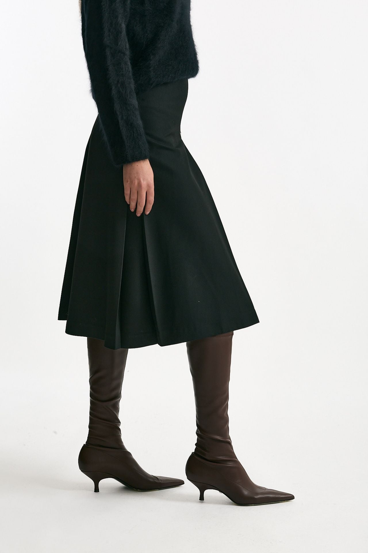 Gonna midi FLOAT nero women Department five - 3