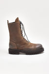 anfibio ws326 in pelle testa di moro women Dondup - 1