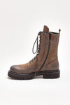 anfibio ws326 in pelle testa di moro women Dondup - 4