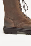 anfibio ws326 in pelle testa di moro women Dondup - 6