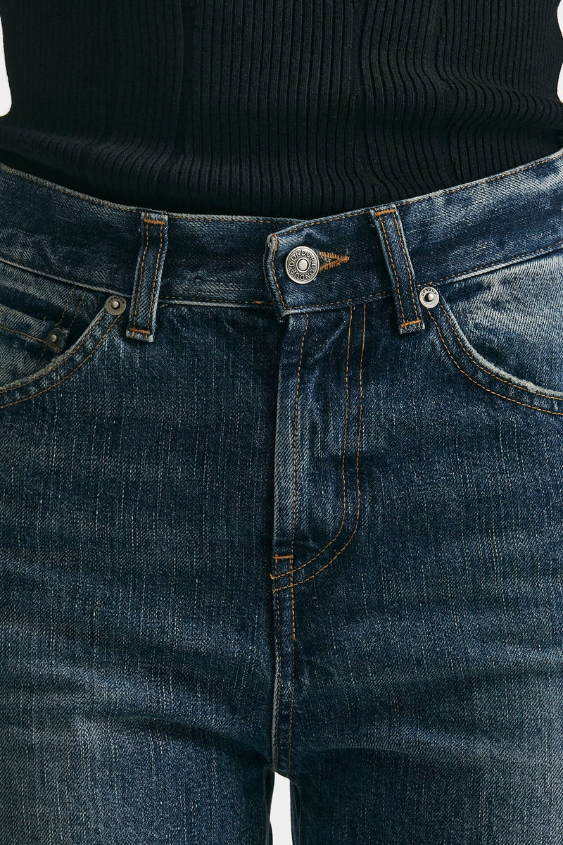 jeans palazzo amber denim medio scuro women Dondup - 5