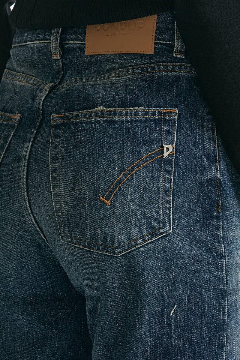 jeans palazzo amber denim medio scuro women Dondup - 7