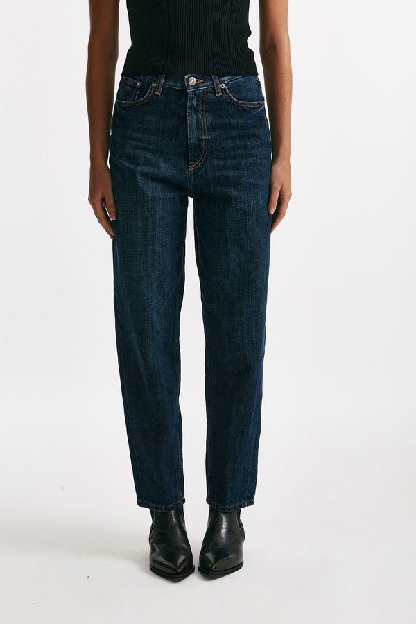 jeans loose bessie lavaggio scuro women Dondup